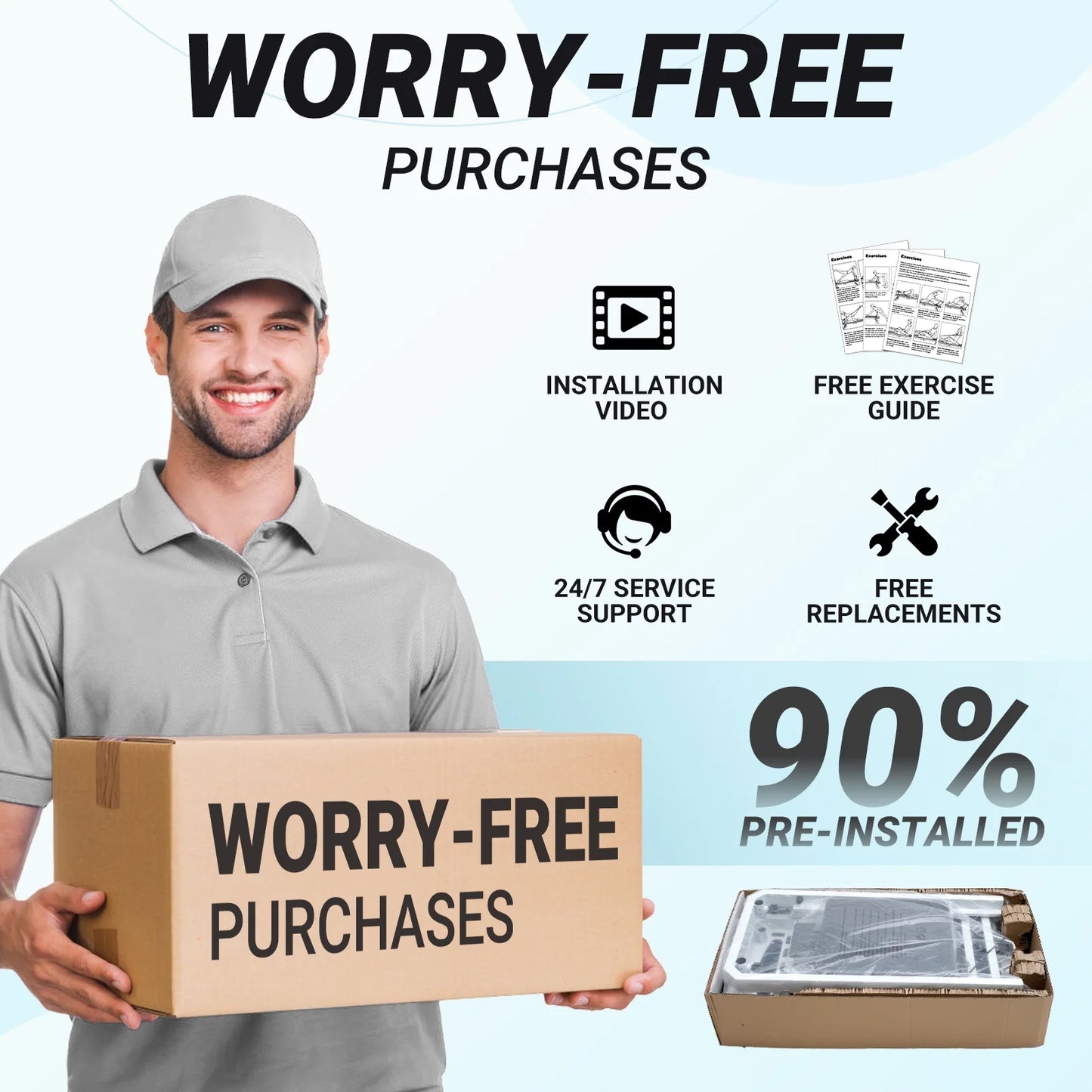 Foldable Pilates Equipment for Home Workouts,Balanced Body Pilates Reformer Machine for Home and Gym, Pilates Exercise Equipment with Jump Board, Pilates Box Set