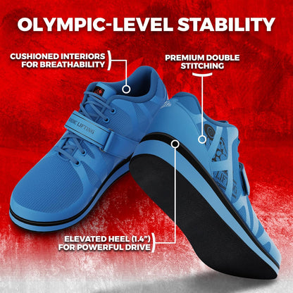 Powerlifting Shoes for Heavy Weightlifting - Men'S Squat Shoe - MEGIN